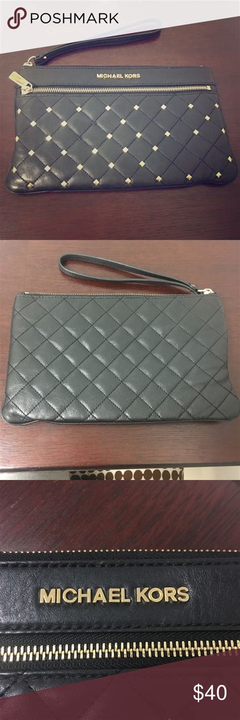 michael kors wristlet handbags|michael kors studded wristlet.